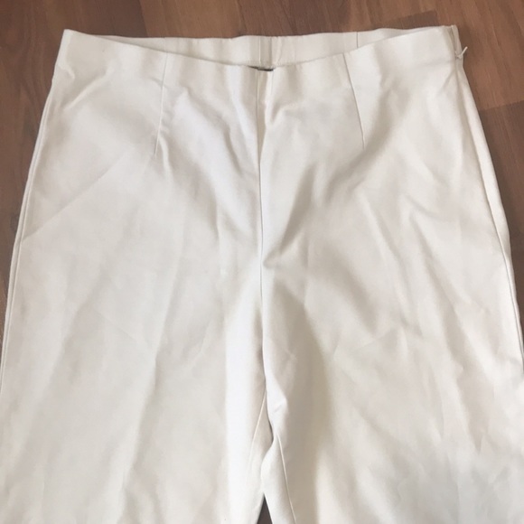 Nic+Zoe ivory stretchy cropped pants 10 - Picture 2 of 10